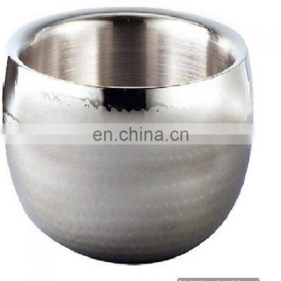 silver plated round bowl