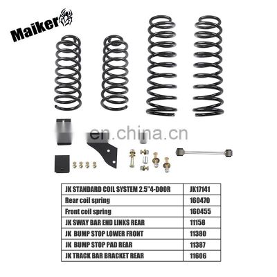 Auto parts 2.5 inch Lift Kits without Shocks for Jeep Wrangler JK 07-17 Car Accessories