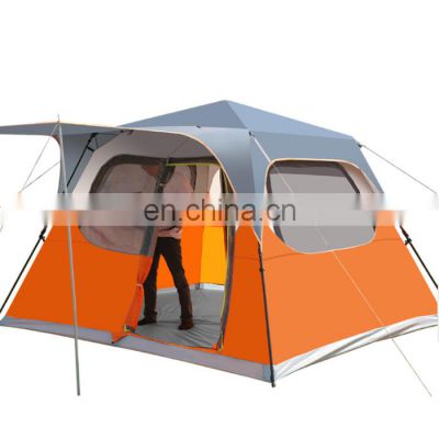 Summer beach family 5-8 person automatic set up tent camping outdoor waterproof