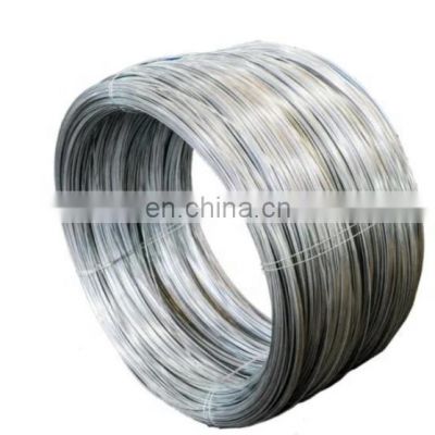 Hot dipped iron 12-15 gauge galvanized steel wire price per kg