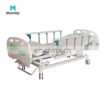 Factory Direct Multi Function Hospital Equipment Medical Furniture Stainless Steel Side Rails Hospital Bed for Clinic