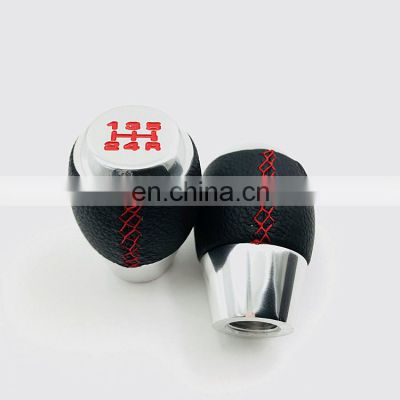 Wholesale Leather and Aluminum Mixed Gear Shift Knob