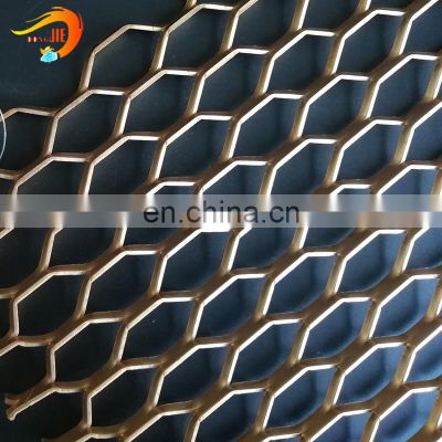 PVC coating expanded ceiling metal architecture Mesh factory