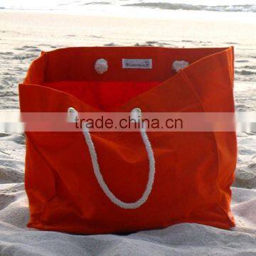 Blue White Striped Beach Bag Transparent Beach Bag