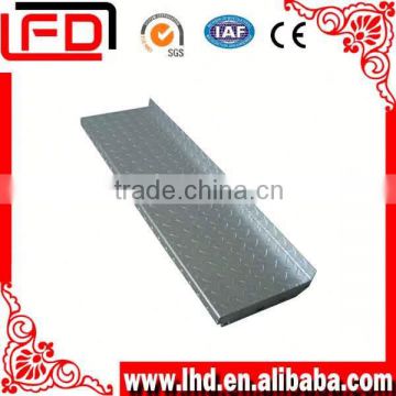 galvanized industrial steel grating stairs for stair system and staircase