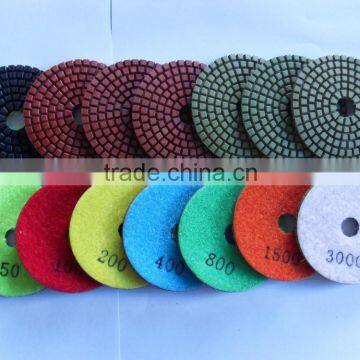 wet polishing pad marble polishing pads