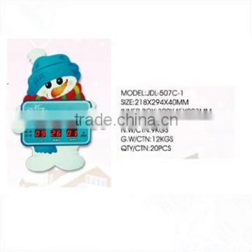 Christmas Snowman Led Digital Days Countdown Clock/ Home Decor/ Gift Item