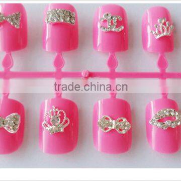 nail art Rhinestone alloy nail art decoration 100 pcs / lot mixed designs nail art designs