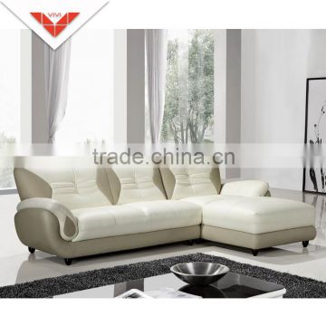 European style R26 inside with bed folding functional modern leather sofa