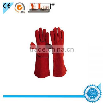 Chine Wholesale Welding Gloves Supply Cheap Leather Welder Safety Gloves