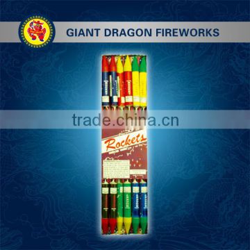 China firework rocket packs with best factory