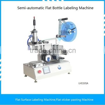 Semi-automatic Flat Bottle Labeling Machine,Flat Surface Labeling Machine,flat sticker pasting machine