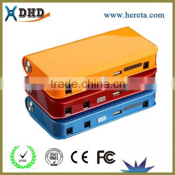 12v rechargeable battery portable OEM Jump Starter with Emergency Light