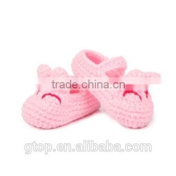 Wholesale Baby Handmade Crochet Shoes Supplier for 1-10 months old S-0037