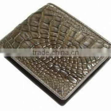 Crocodile leather wallet for men SMCRW-018