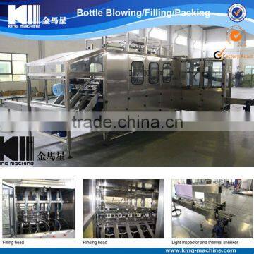 Full Automatic 5 Gallon Pure Water Production Line Machine / Filler