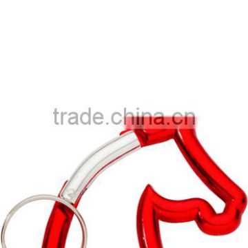 Promotional Horse-Shaped Carabiners with Keyholder.