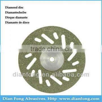 Em22D20 22mm Flexible Miniature Perforated Dental Full Coated Diamond Disc Diamond Band Saw Blades