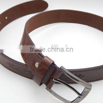 imitation leather 2016 fashion design hot selling products PU leather belt for men