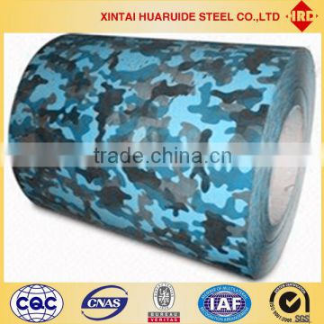 Hua Ruide-PPGI-Bule Camo Colored Galvanized Steel Coils