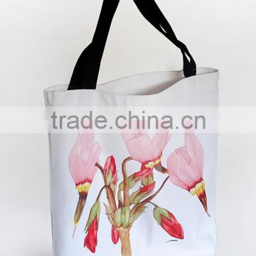beautifully printed canvas tote bag custom printed canvas tote bag flower printed tote bag