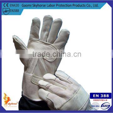fireproofing leather gloves heat resistant, good quality gloves                        
                                                Quality Choice
