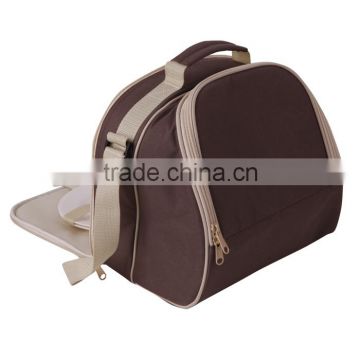 Brown 600D Polyester Picnic Bag