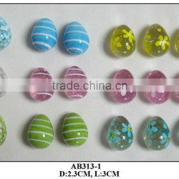 (AB313)beautiful glass eggs decorations for Easter gift