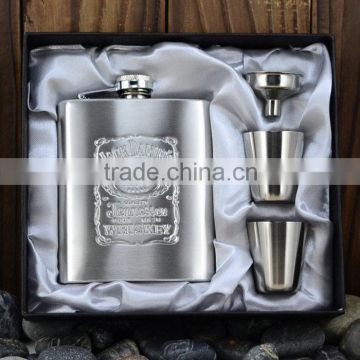 stainless steel hip flask manufacturer/promotional gift set wine pot/wine bottle