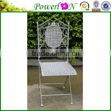 Wholesale Vintage Folding Antique Square Classical Garden Chair Outdoor Furniture For Backyard J15M TS05 X00 PL08-5879CP