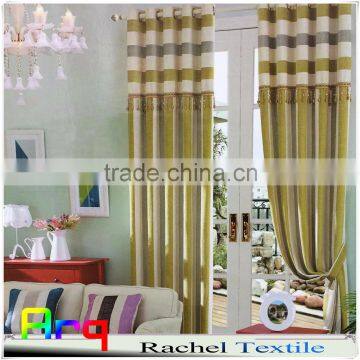 Bright color Stripe Chenille fabric for Curtain, sofa cover, cushion cover, bedding