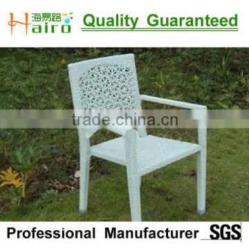 PE rattan cheap outdoor plastic chairs
