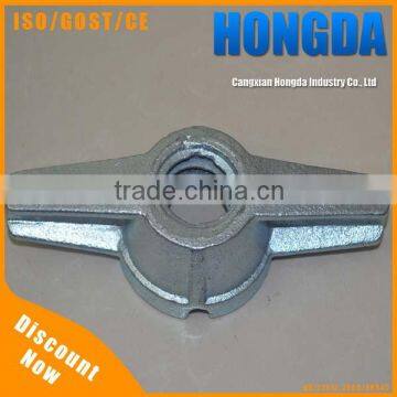 High Quality Galvanized Adjustable Screw Base Jack Nut Manufacturer