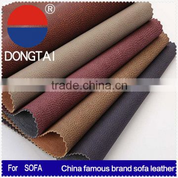 DONGTAI rexine leather for shoes made in china
