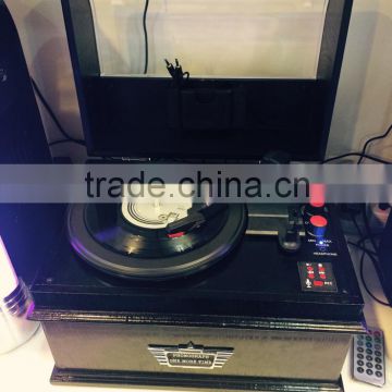Retro turntable player with usb sd / record fucntion / mp3