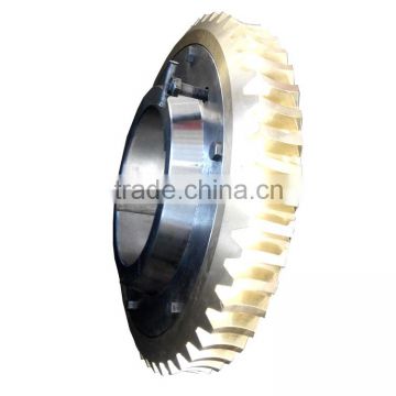 Customized double-enveloping worm gear