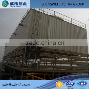 FRP Square Cooling Tower / Rounded Cooling Tower, High Quality Cooling Tower