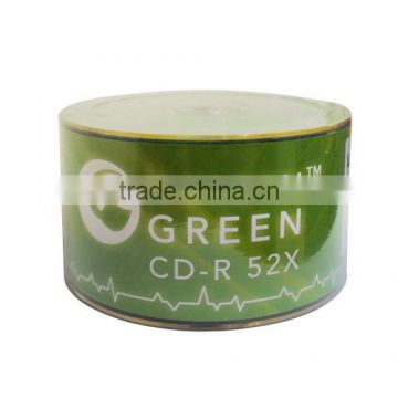 Golden Green 52x 700MB CD-R 50 Packs Disc