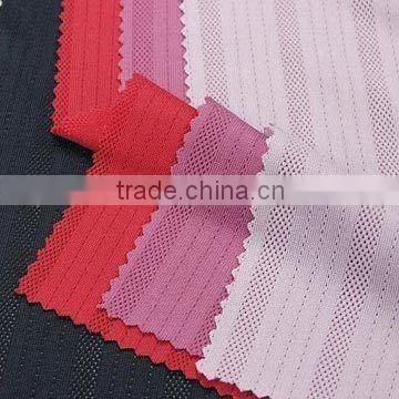 100% polyester semi-jacquard mesh fabric suitable for sportswear