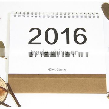 Hot Sale 2016 Table Calendar, Promotional Desk Paper Calendar
