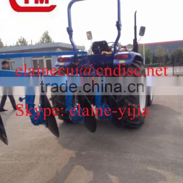 1LYT series one way disc plough--MORE HEAVY ,MORE STRONGER---65Mn plough blade--dry land--new one --agricultural tools