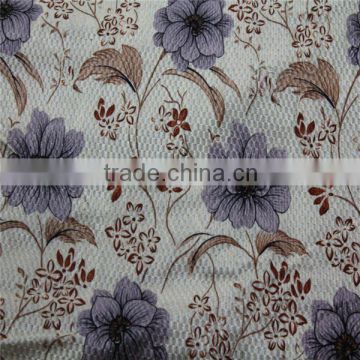 Soft 100% polyester printed fabric