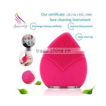 Skin care products for exfoliate silicone facial cleaning brush factory price electric bathroom cleaning brush