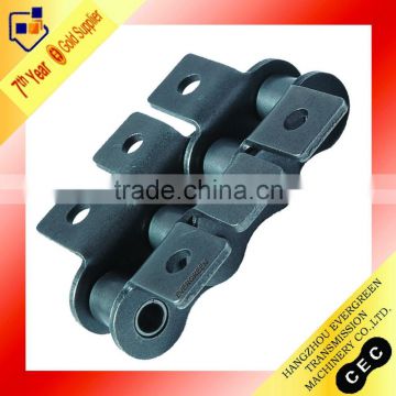 80-1 short pitch conveyor chain with k1 attachments
