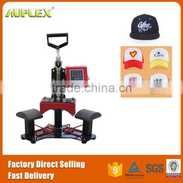 2016 Auplex Manual Cap Heat Press Machine Two Station Cap Heat Transfer Printing Machine