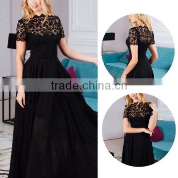 Formal Lace Prom Gown Party Cocktail Sexy Long Evening Wedding Maxi Dress