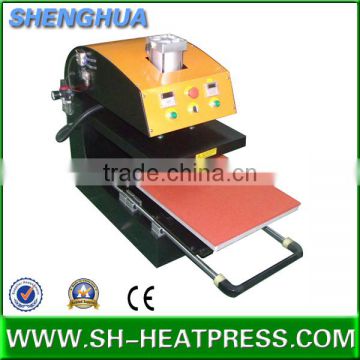 Single station pneumatic sublimation t shirt heat press machine
