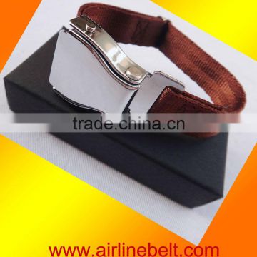 Unique airplane buckle seatbelt design bracelet usb flash disk bracelet usb