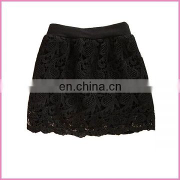 sexy mini spandex lace skirt