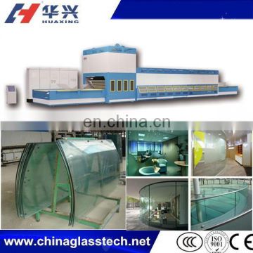 China Automatic forced convection Omron PLC control furnace for tempering glass